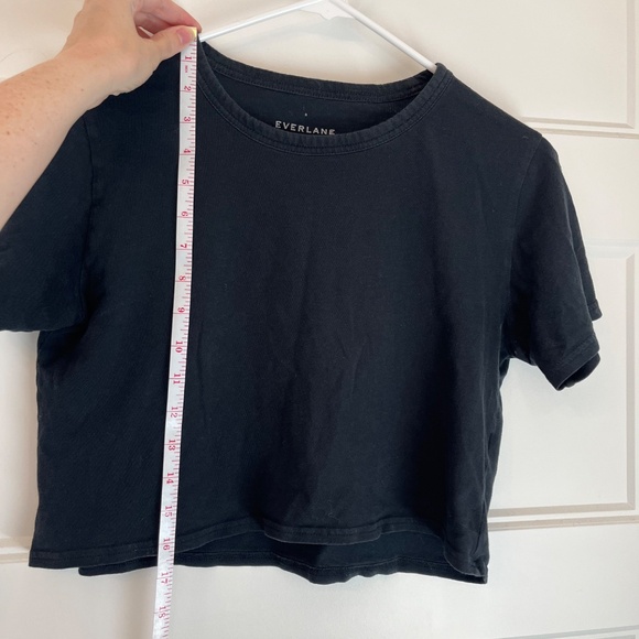 Everlane The Cotton Crop Black Size Small - Picture 4 of 14